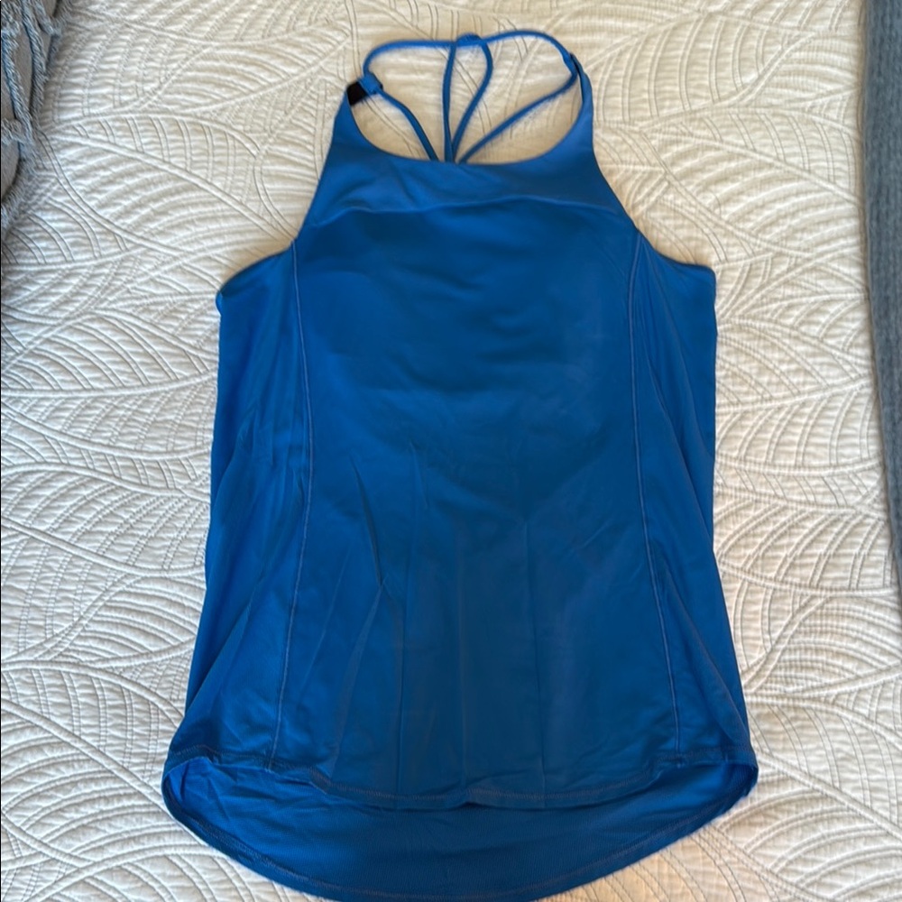 Lululemon Cobalt Blue Strappy Back Tank